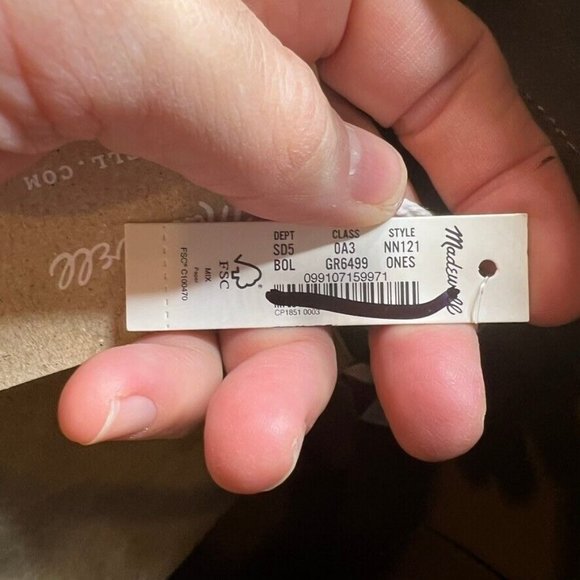 Madewell $188 The Essential Tote in Leather Burnt Olive NN121 D3 - Picture 9 of 13